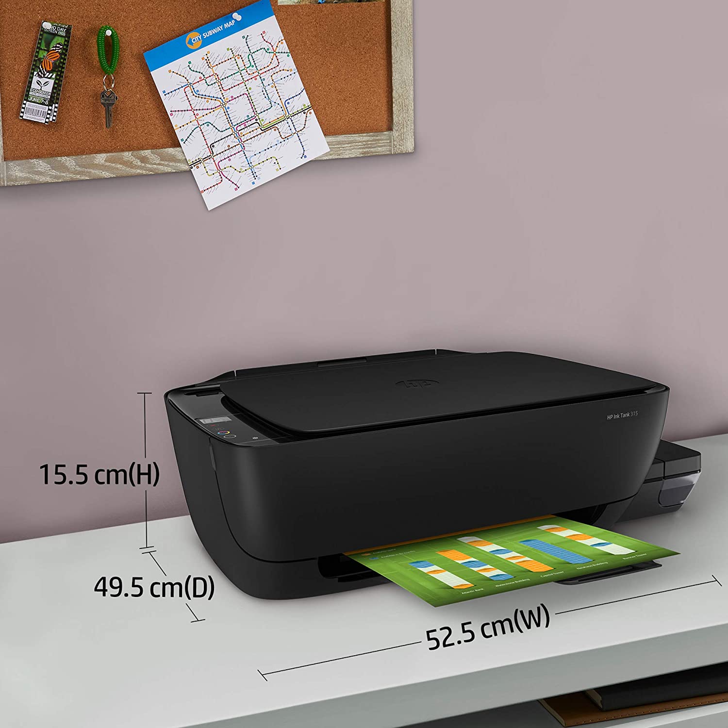 IMPRESORA MULTIFUNCIONAL HP INK TANK 315 – Blue Tech